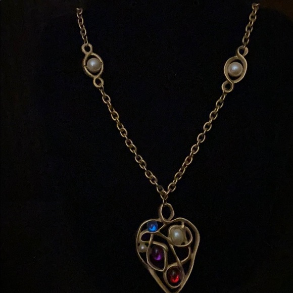 Vintage Heart Necklace - Picture 1 of 4